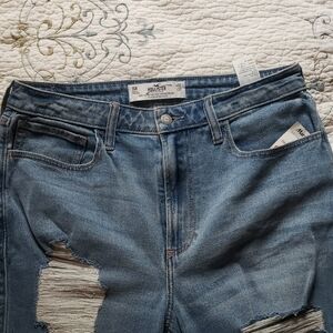 Hollister Distressed Blue Jeans